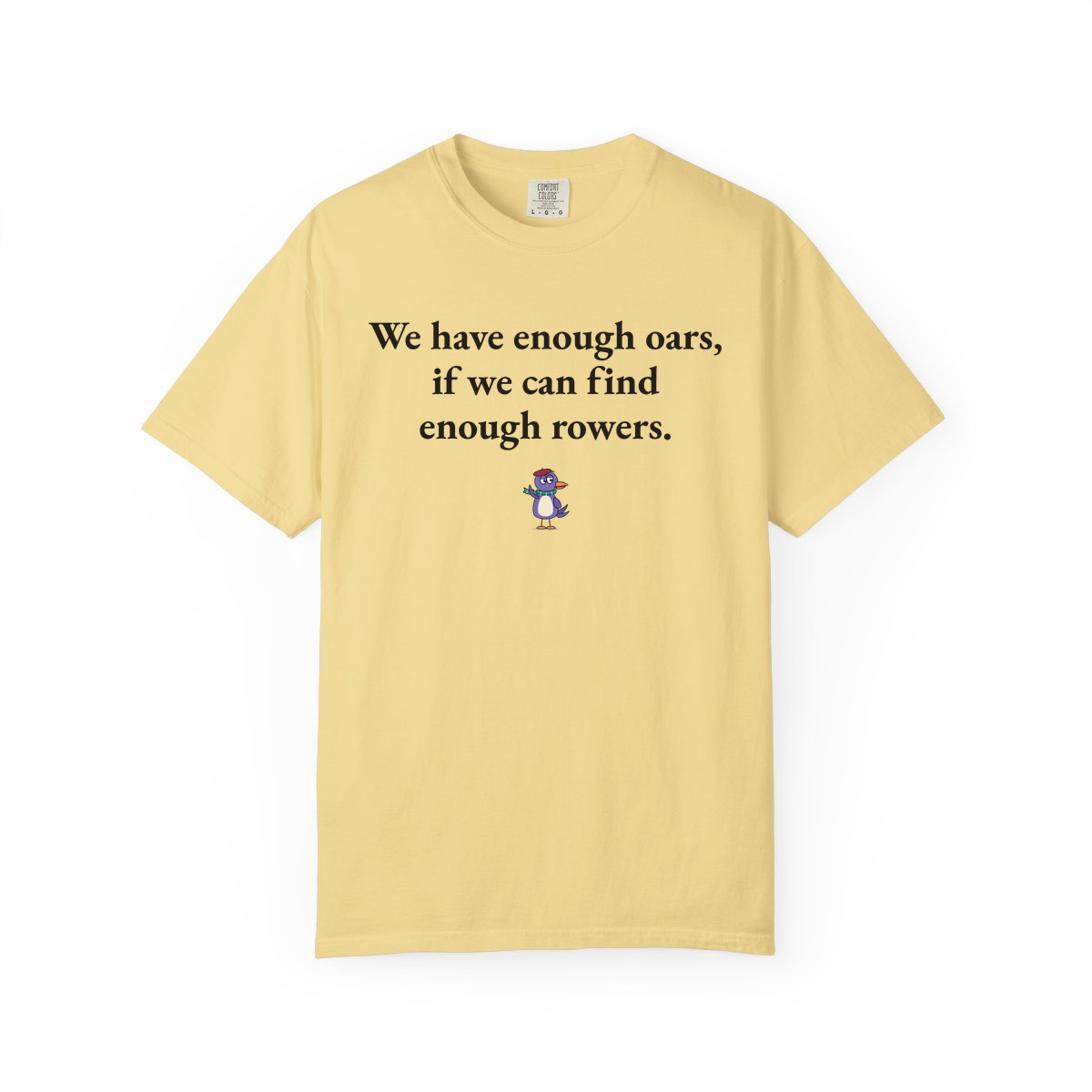 Comfort Colors tee, Butter