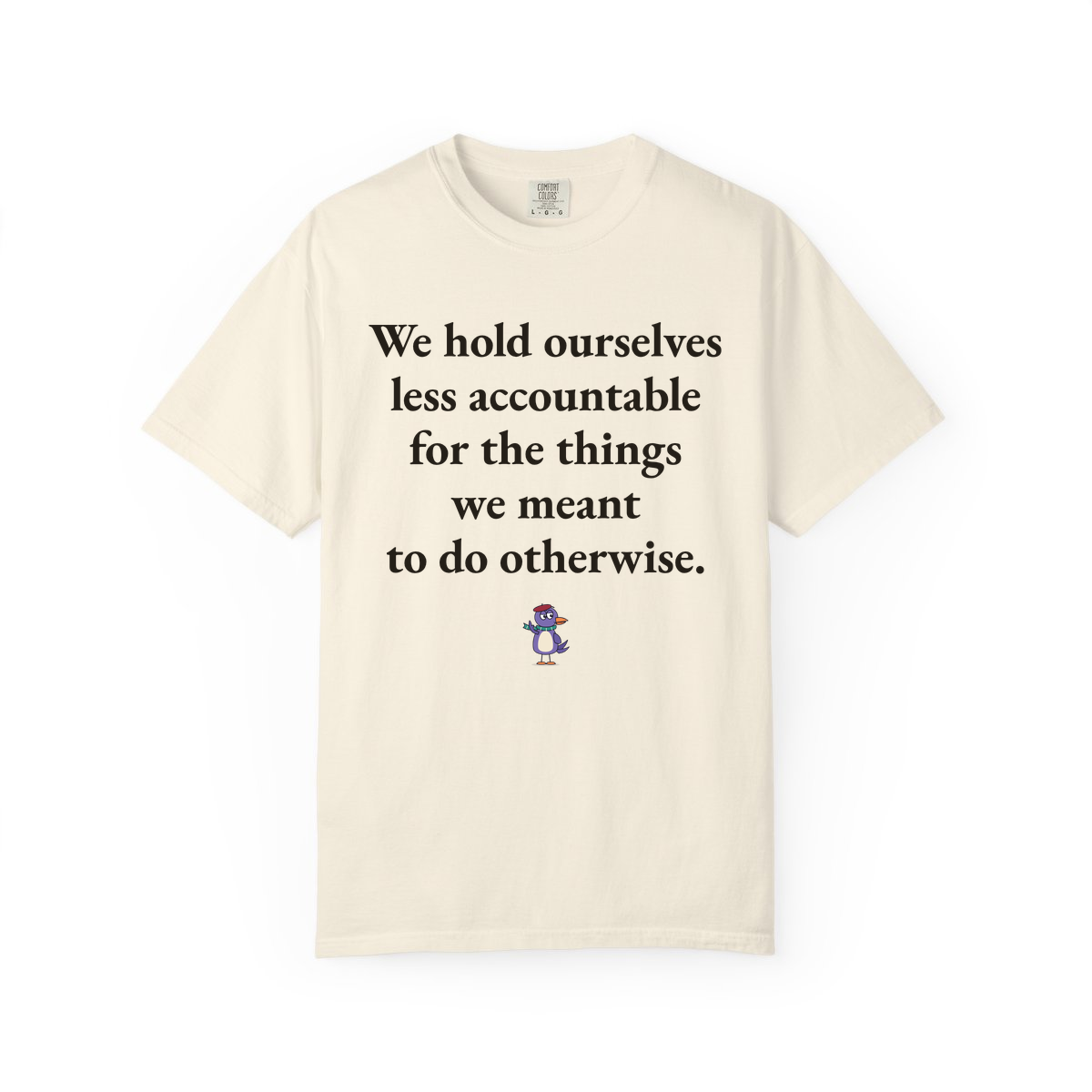 Comfort Colors tee, Ivory