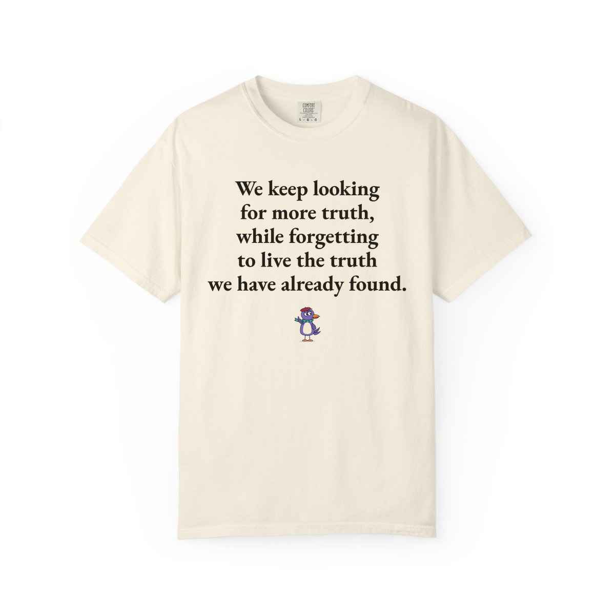 Comfort Colors tee, Ivory