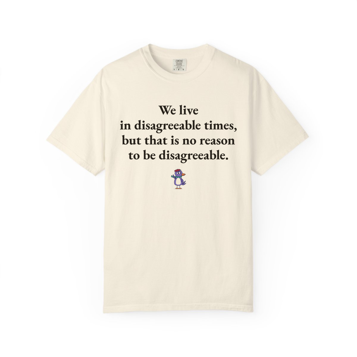 Comfort Colors tee, Ivory
