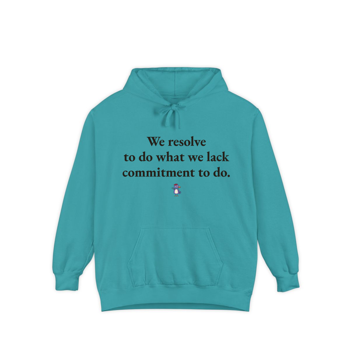 Comfort Colors hoodie, Seafoam