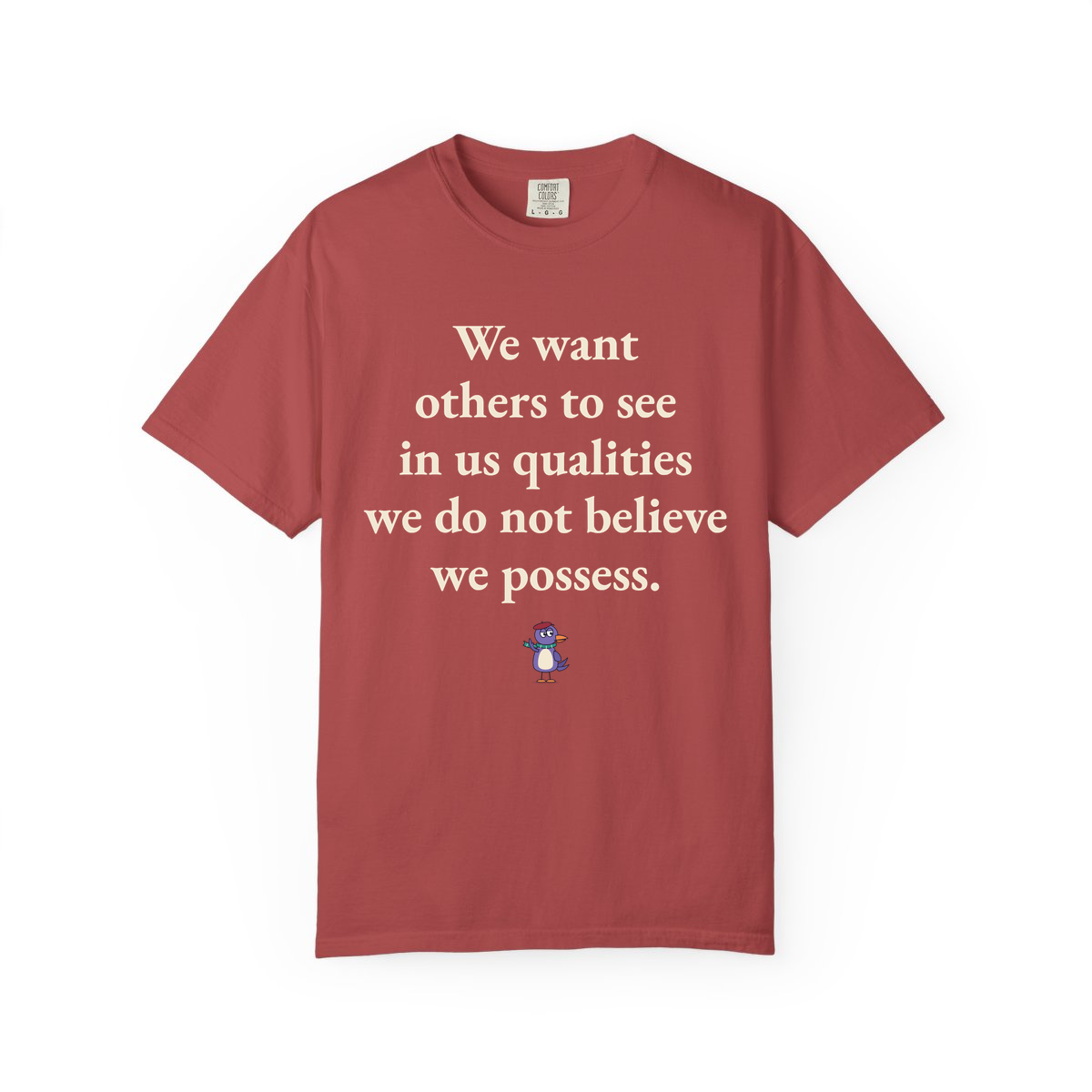 Comfort Colors tee, Crimson