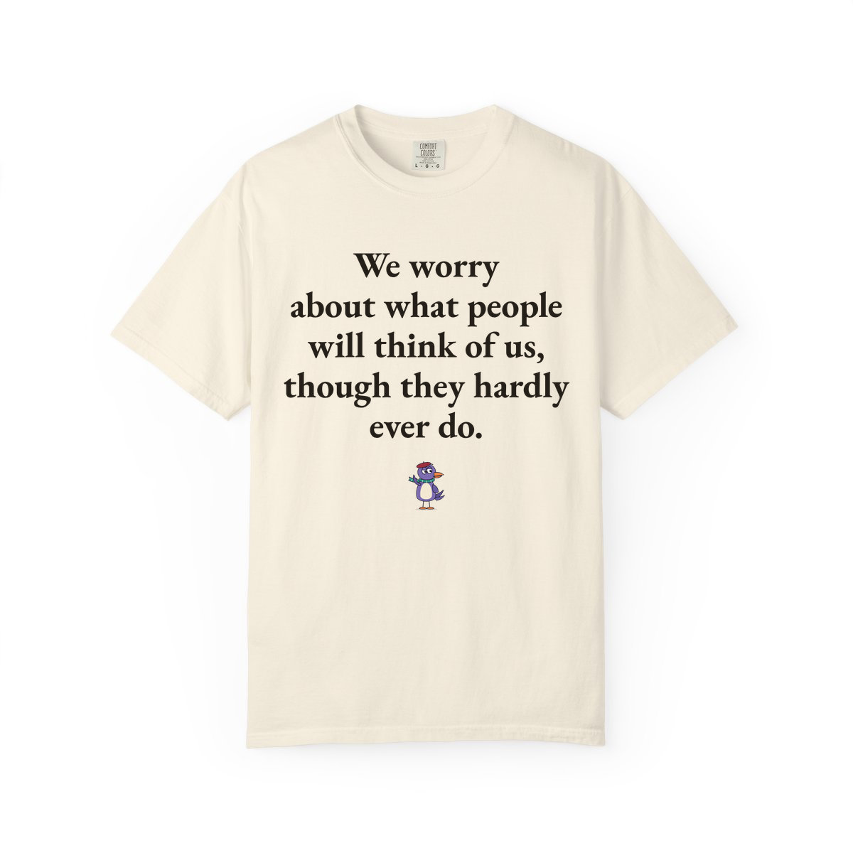 Comfort Colors tee, Ivory