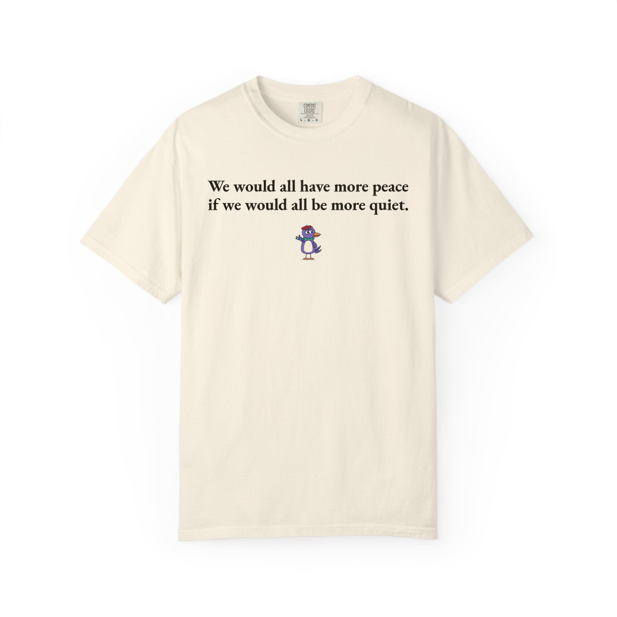 Comfort Colors tee, Ivory