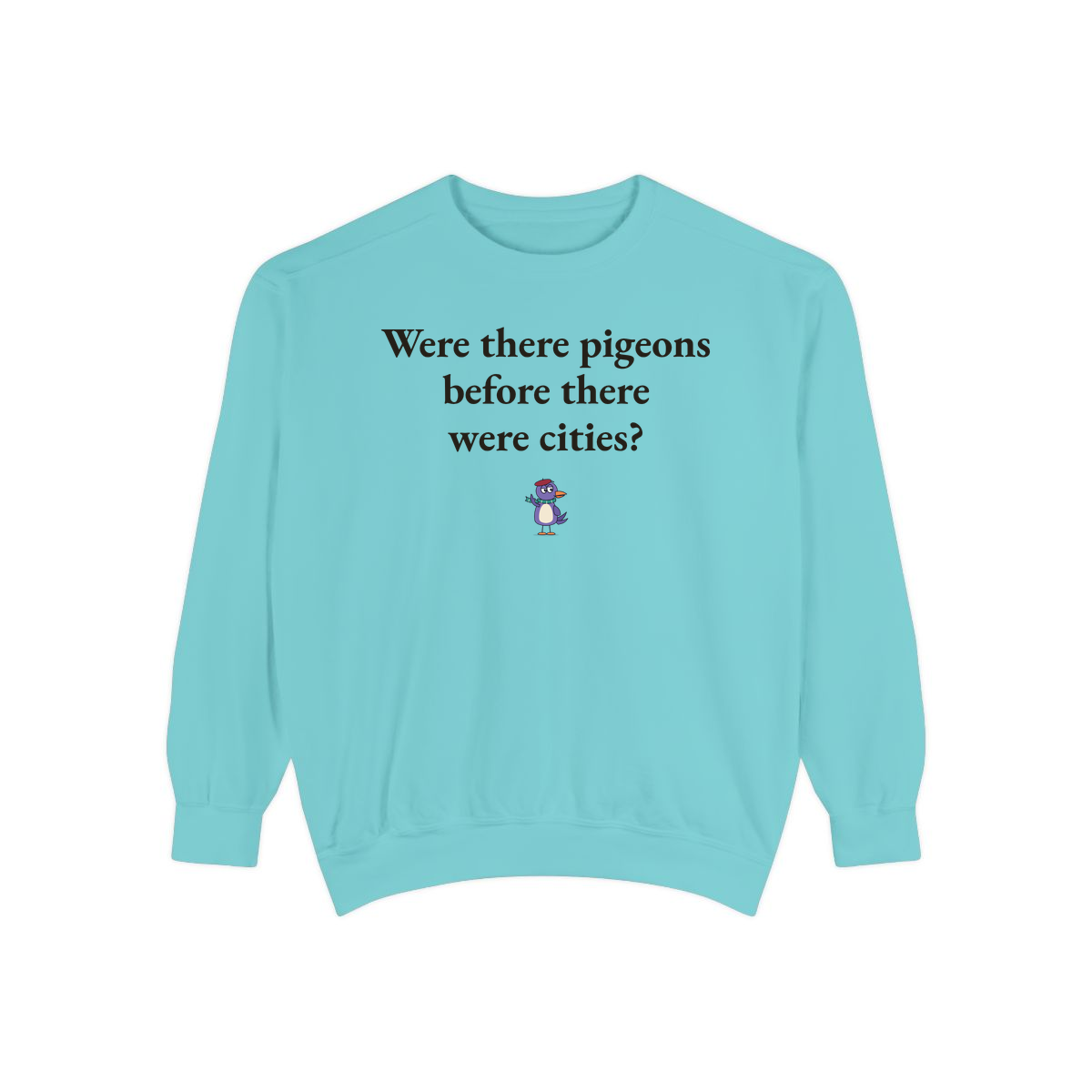 Comfort Colors sweatshirt, Chalky Mint