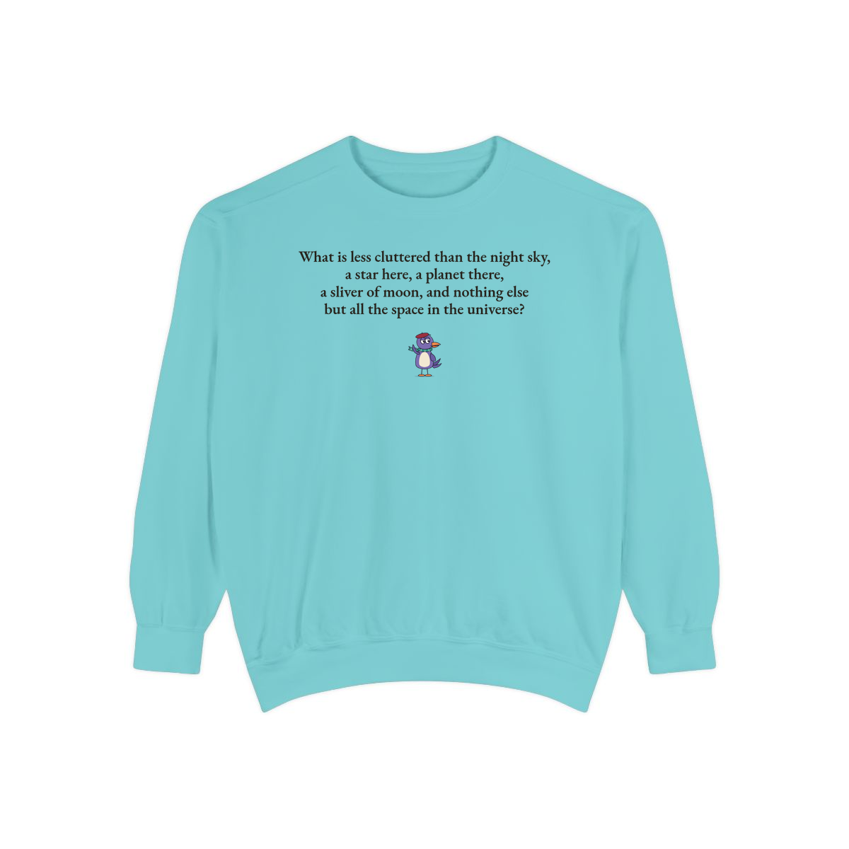 Comfort Colors sweatshirt, Chalky Mint