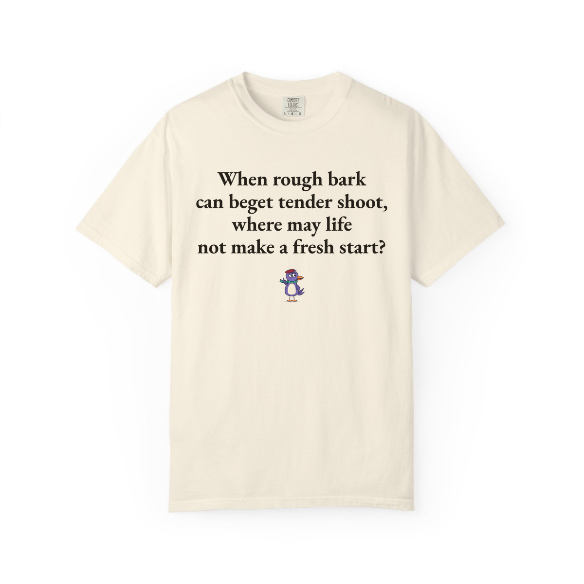 Comfort Colors tee, Ivory