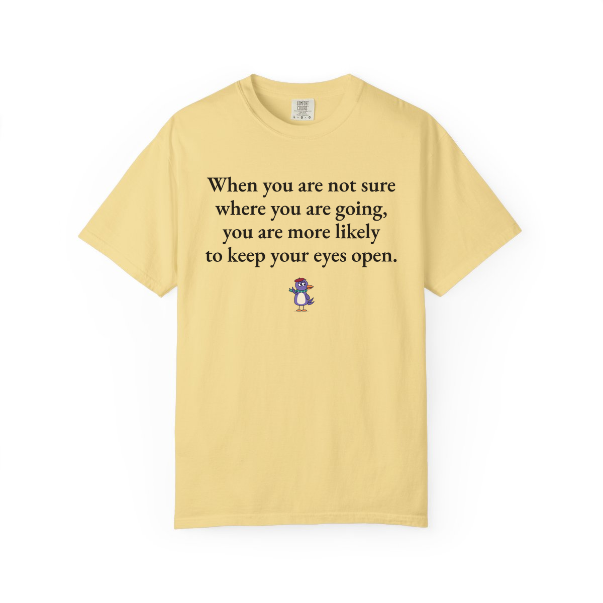 Comfort Colors tee, Butter
