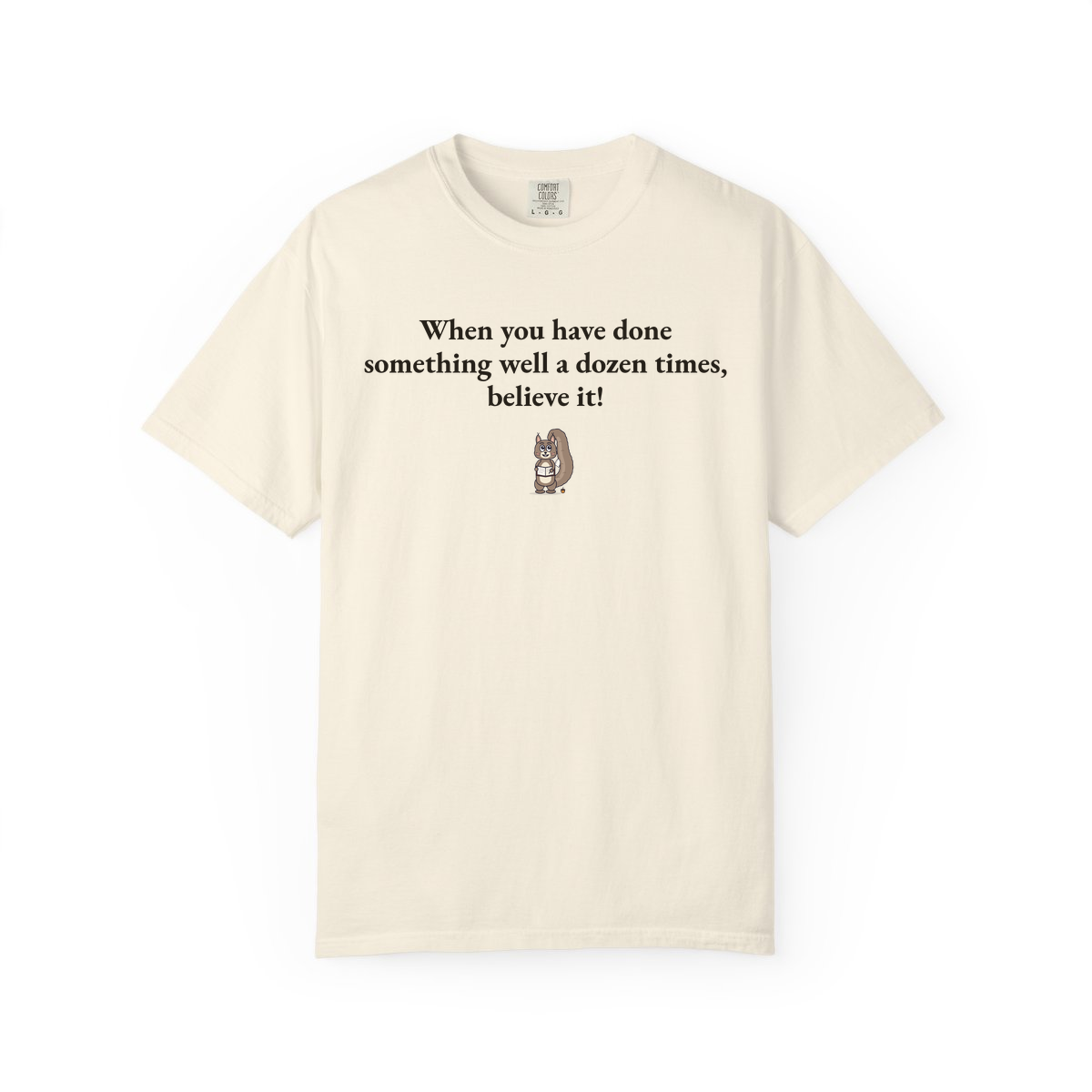 Comfort Colors tee, Ivory
