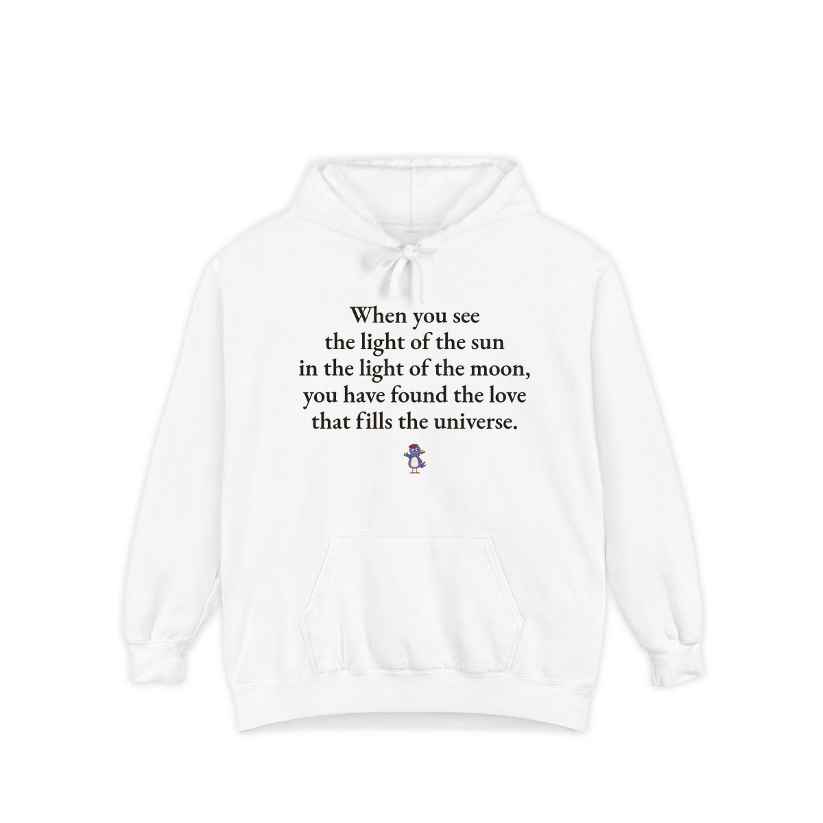 Comfort Colors hoodie, White