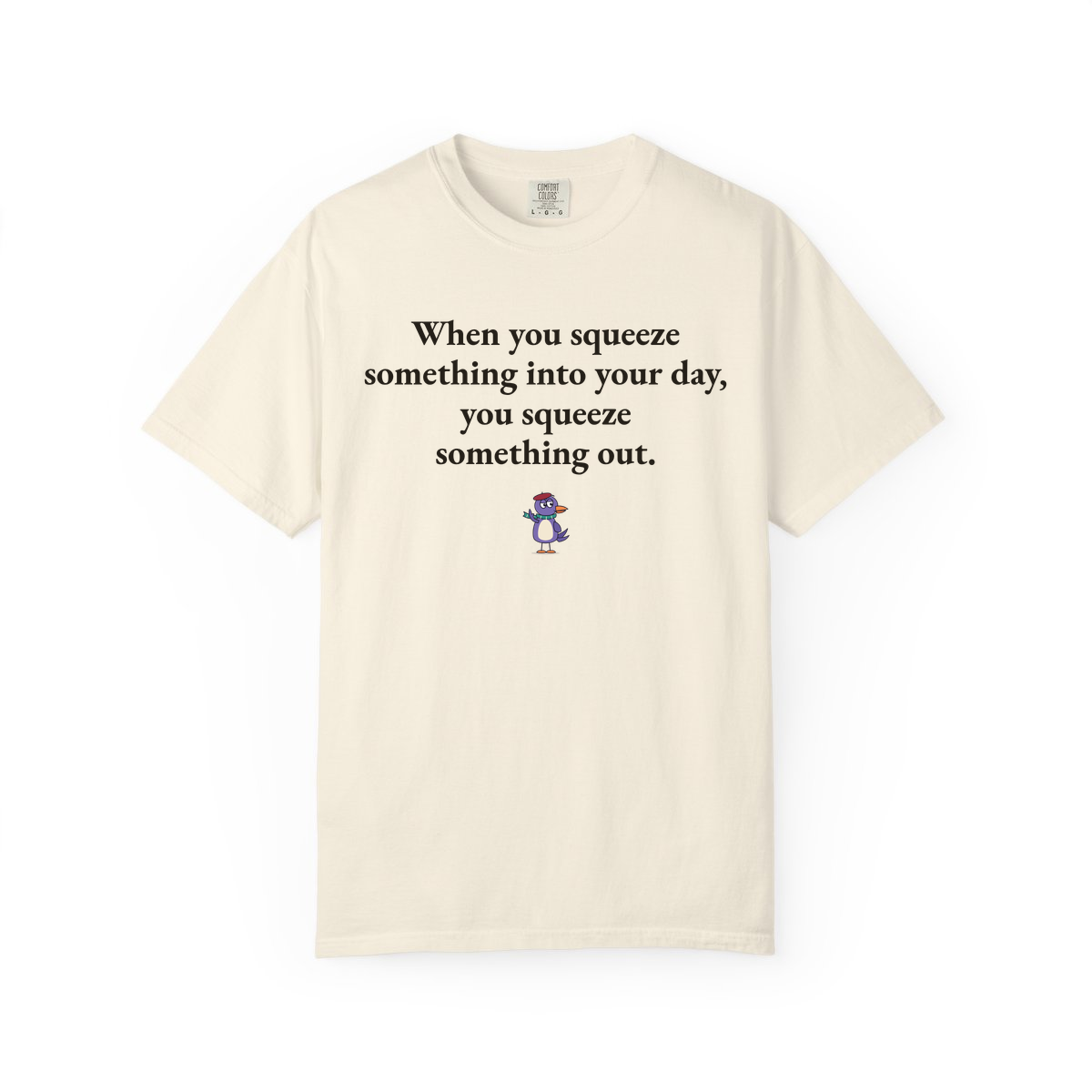 Comfort Colors tee, Ivory