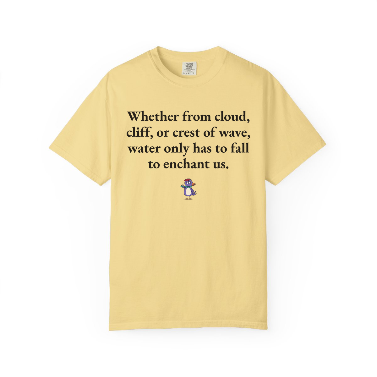 Comfort Colors tee, Butter