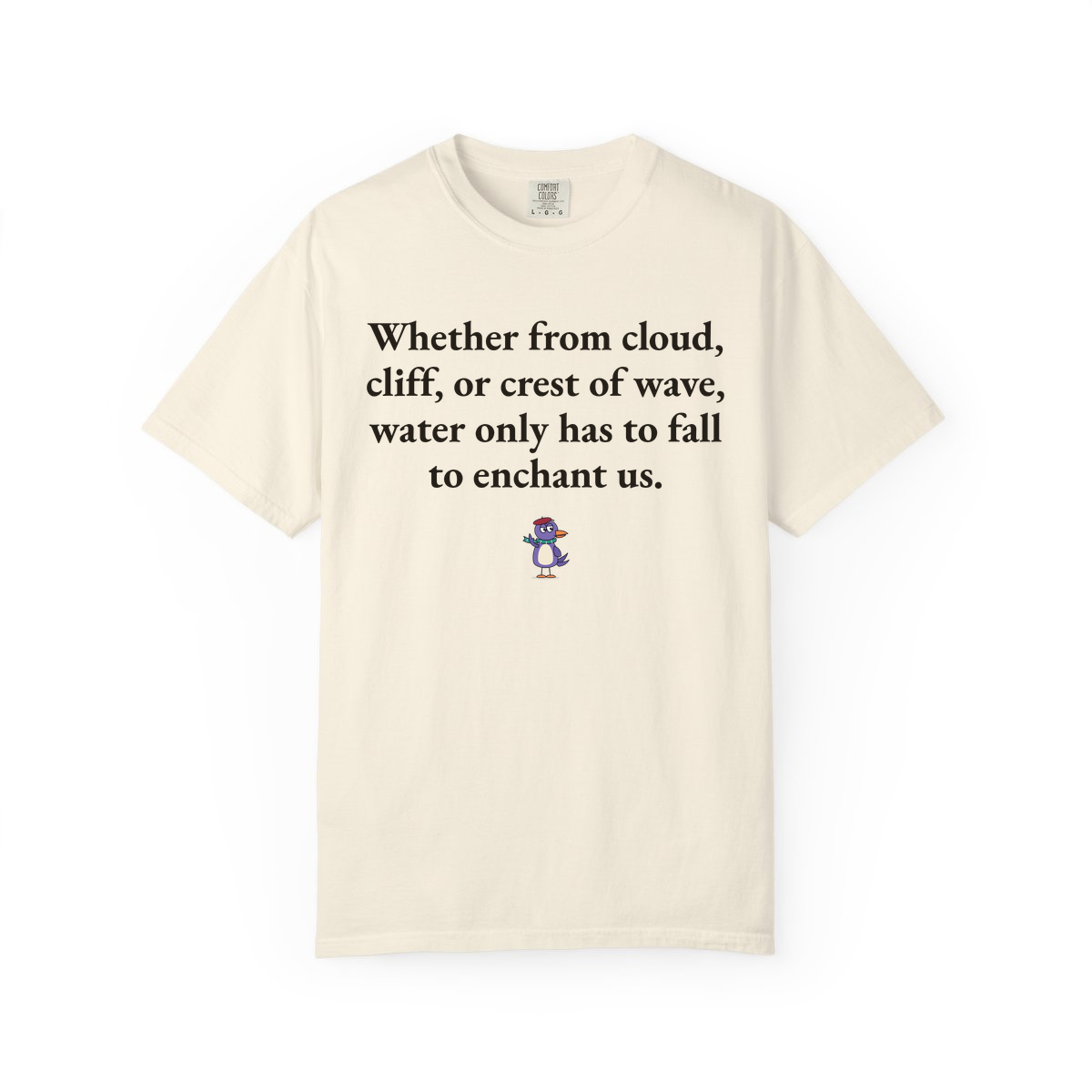 Comfort Colors tee, Ivory