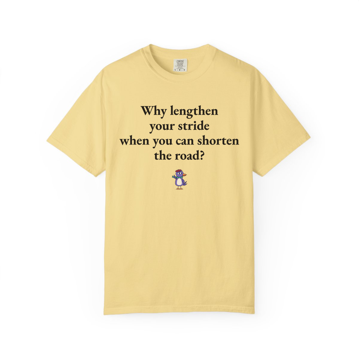 Comfort Colors tee, Butter