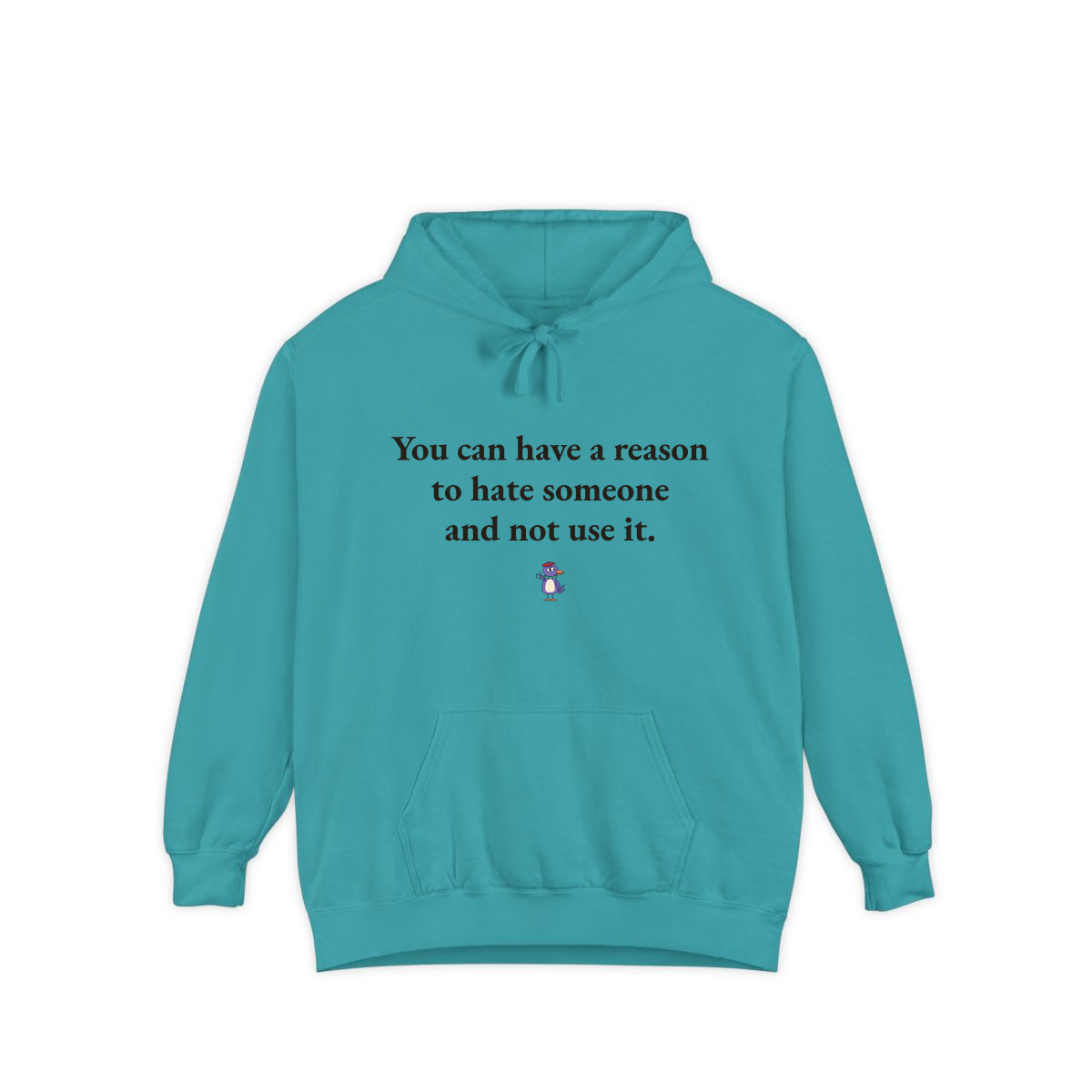 Comfort Colors hoodie, Seafoam