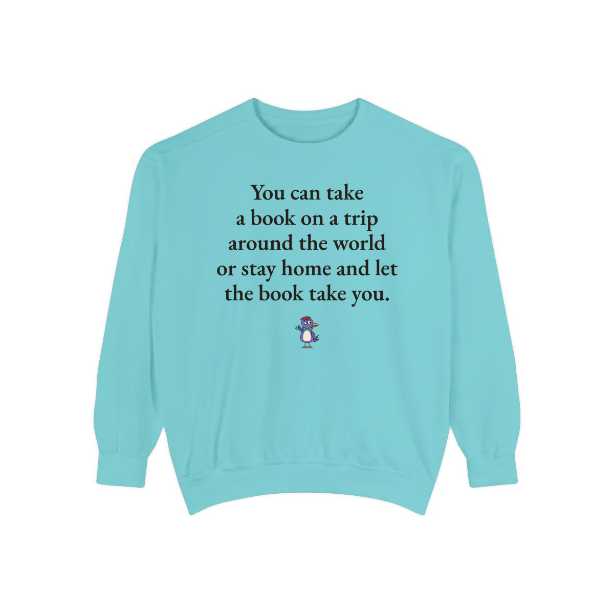 Comfort Colors sweatshirt, Chalky Mint