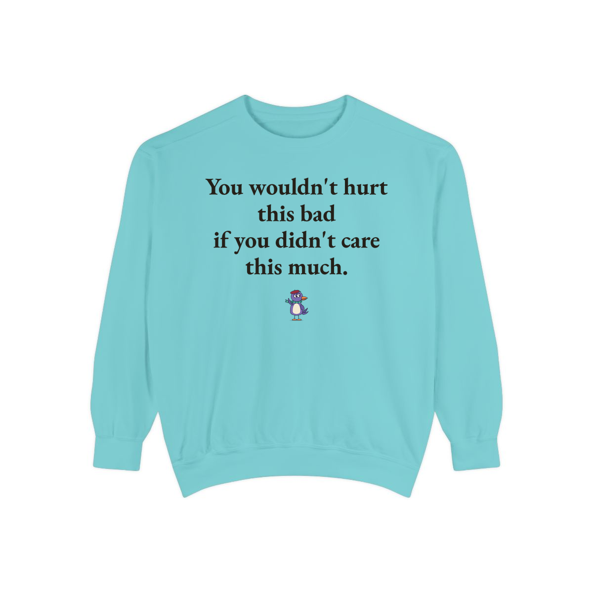 Comfort Colors sweatshirt, Chalky Mint