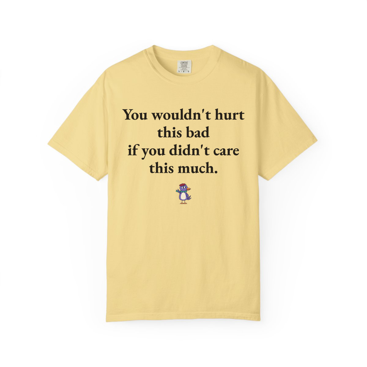 Comfort Colors tee, Butter