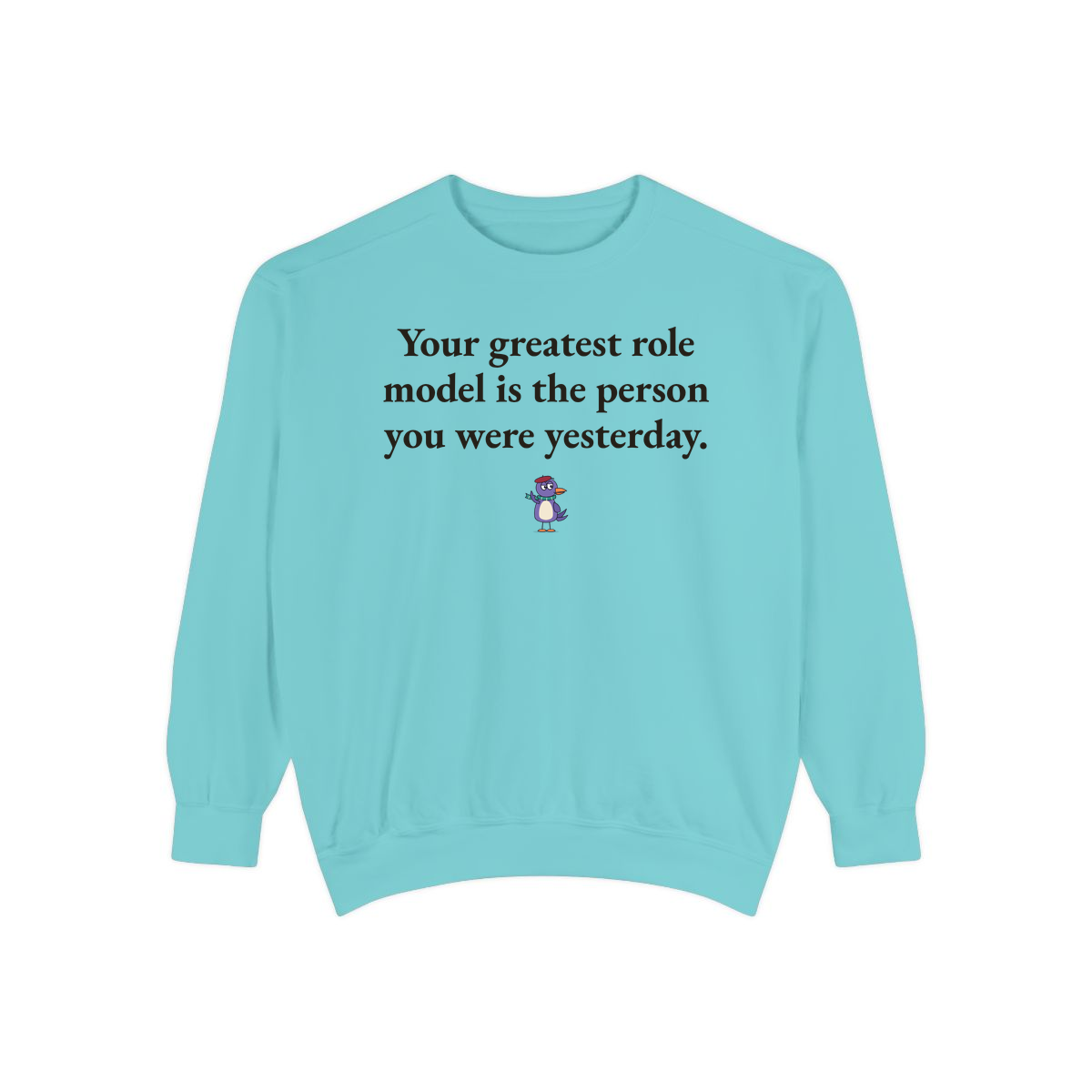Comfort Colors sweatshirt, Chalky Mint